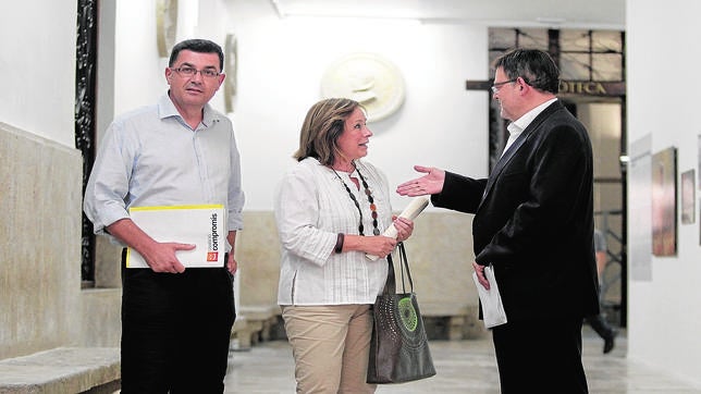 Morera, Sanz y Puig, en una imagen de archivo