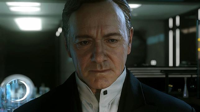 Kevin Spacey, reproducido de manera magistral en «Call of Duty: Advanced Warfare»