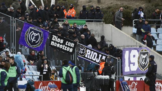 Los Ultras Sur fueron colocados en un a esquina del Coliseum
