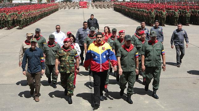 Maduro, en una ceremonia militar el pasado 4 de febrero