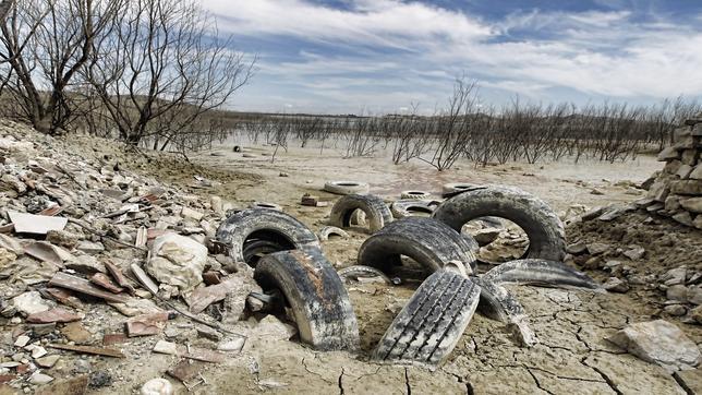 Imagen del embalse de la Pedrera, situado en la localidad alicantina de Orihuela