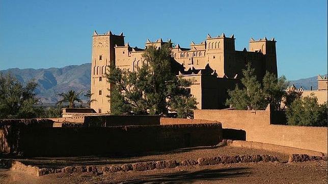 Kasbah Aït Ben Moro, en el palmeral de Skoura