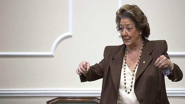 Imagen de la alcaldesa de Valencia, Rita Barberá