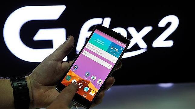 Detalle del LG G Flex 2