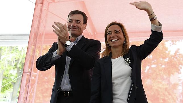Tomás Gómez y Carme Chacón, en una imagen de archivo