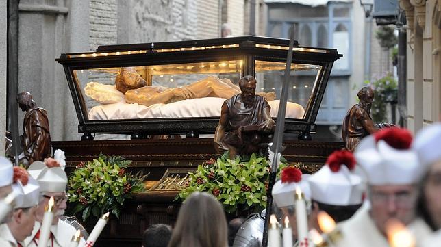 Procesión del Santo Sepulcro, en Toledo