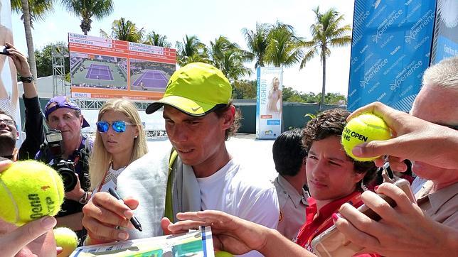 Rafa Nadal debuta en Miami contra Nicolás Almagro