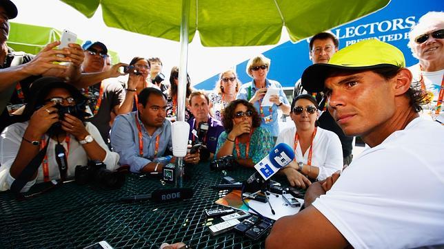 Rafa Nadal, en Miami