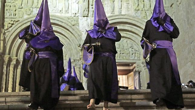 Procesión de la Virgen de los Dolores en Santiago de Compostela