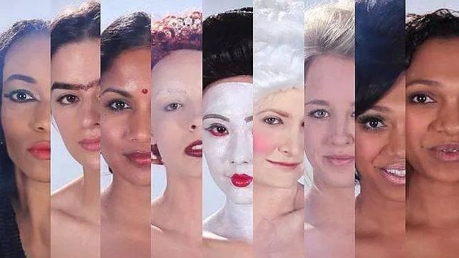 La evolución del maquillaje femenino en la Historia... en 4 minutos