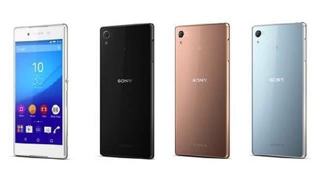 Detalle del Sony Xperia z4