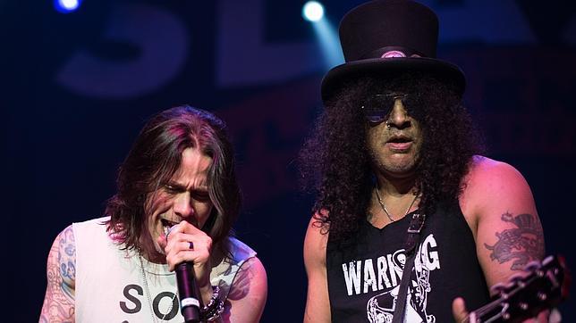 Slash junto a Myles Kennedy
