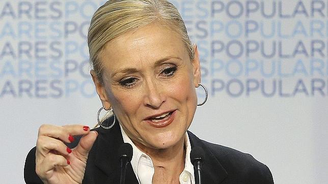 Cristina Cifuentes, candidata del PP a la Comunidad de Madrid