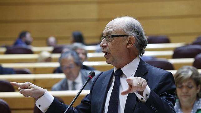 El ministro de Hacienda, Cristóbal Montoro