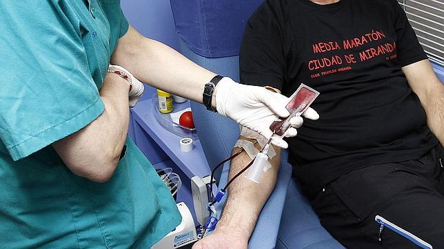 Donar sangre baja la tension