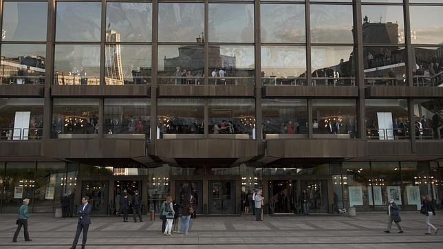 Exterior de la sala de conciertos Gewandhaus 