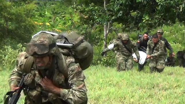 Mueren cuatro militares colombianos tras caer en una trampa de las FARC Mueren cuatro militares colombianos tras caer en una trampa de las FARC