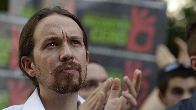 El líder de Podemos, Pablo Iglesias