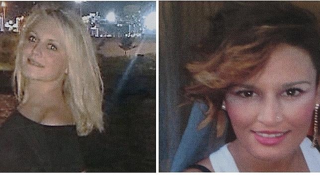 Marina Okarynska y Laura del Hoyo, en dos imágenes de archivo