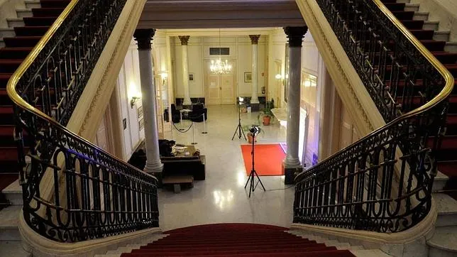 Interior del Palacio de Santa Coloma