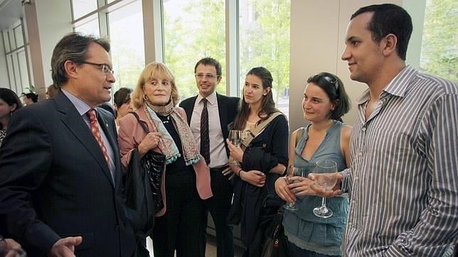 Artur Mas, durante una visita a Boston en 2012