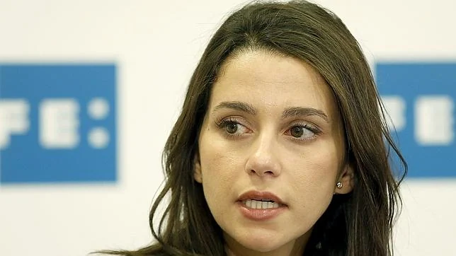 La candidata de Ciudadanos a la presidencia de la Generalitat, Inés Arrimadas