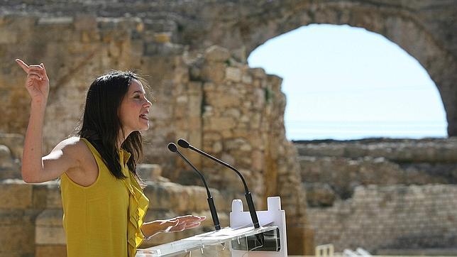Inés Arrimadas, candidata de Ciudadanos a la presidencia de la Generalitat.