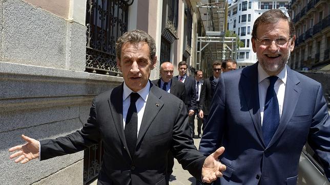 Sarkozy y Rajoy, en Madrid el pasado mes de junio