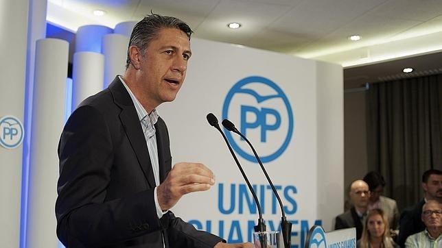 Mitin de Albiol en Girona, ayer