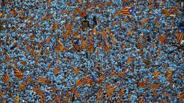 Acto de la Diada el pasado 11 de septiembre