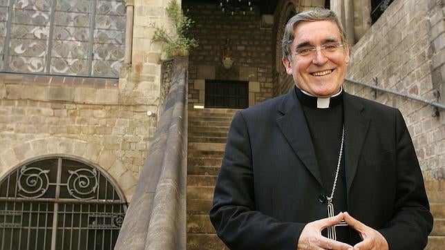 El cardenal arzobispo de Barcelona, Lluís Martínez Sistach