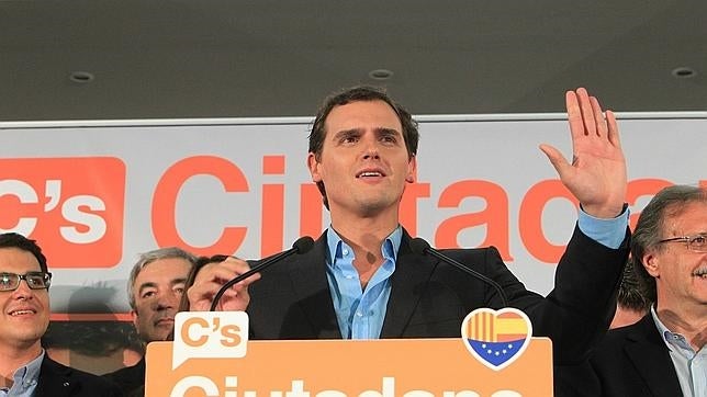 Albert Rivera, tras conocer los resultados