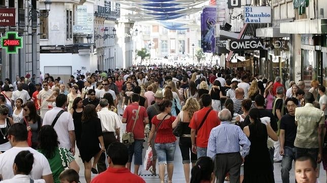Calle Preciados, en Madrid