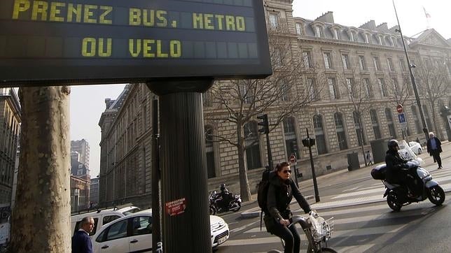 La medida forma parte de varias medidas para «promover los transportes no contaminantes»