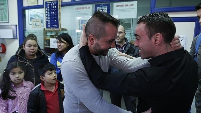 Celebración del premio de «el Niño» en 2015 en Leganés