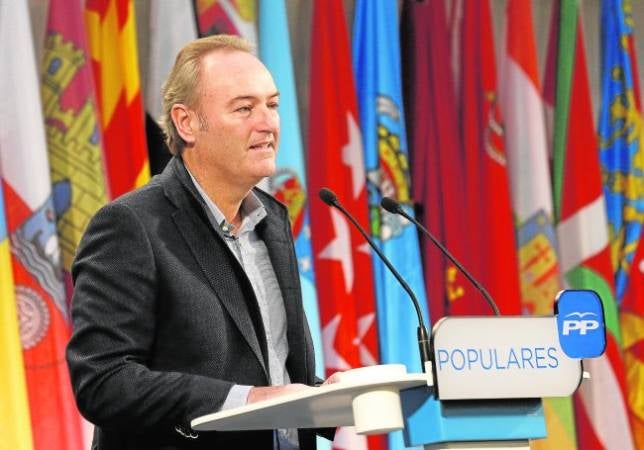 Fabra, durante el homenaje a la Constitución en La Granja (Segovia)