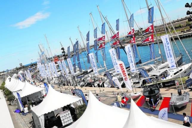 Imagen de la edición de 2014 del certamen Valencia Boat Show