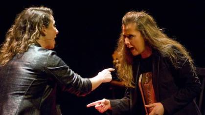 Flamenco &laquo;M&raquo;, de mujer