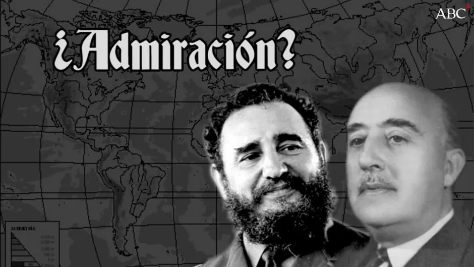 Fidel Castro siempre tuvo estima a Franco pese a sus diferencias