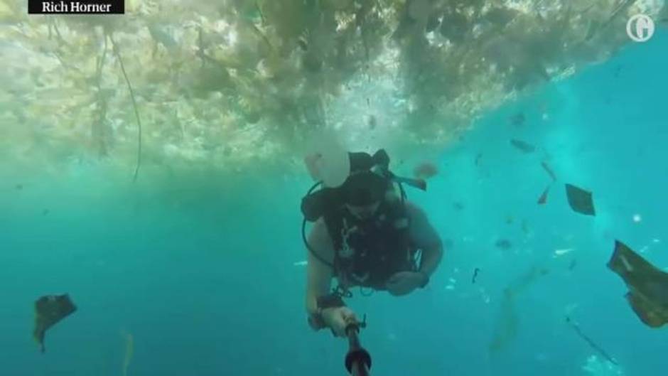 En 2050 podría haber más restos plásticos que peces en los mares y océanos