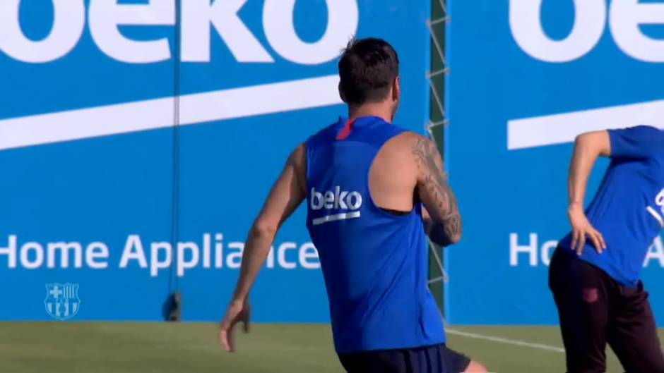 Caras Nuevas En El Entrenamiento Del Barcelona 5903