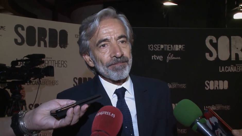 Imanol Arias muy orgullo del trabajo como actor de su hijo