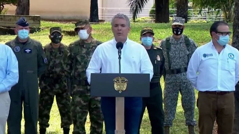 Colombia detiene a cuatro venezolanos acusados de intentar desestabilizar el pa&iacute;s