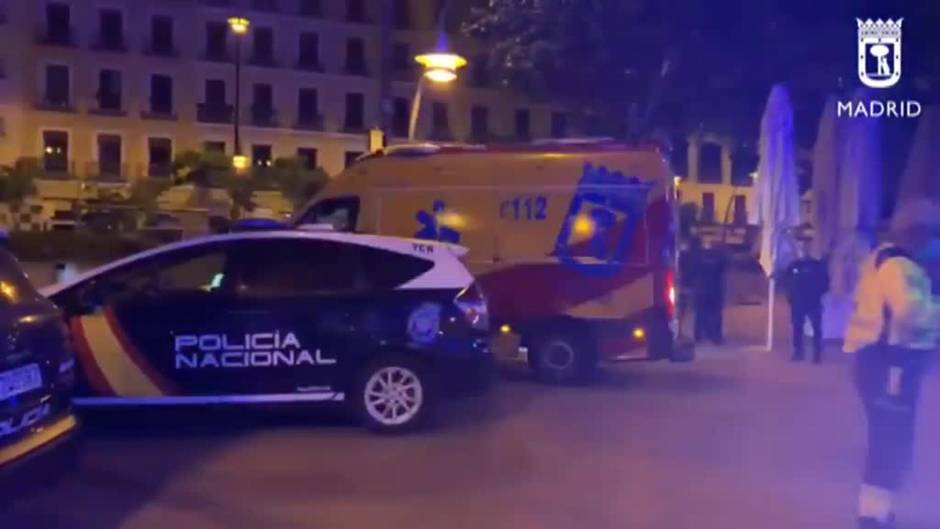 Tres heridos por arma blanca en dos reyertas en Madrid esta madrugada