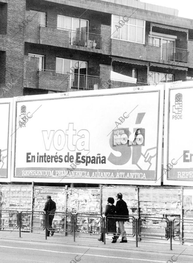 Campaña a favor del Sí del PSOE