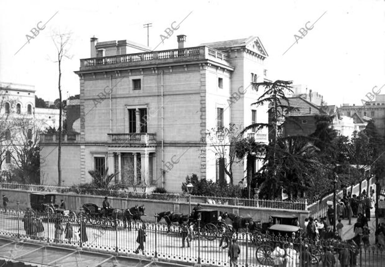 La Casa de América, el día que fue inaugurada por el embajador extraordinario de México, Sr. Gamboa