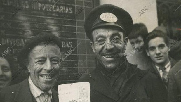 Las mejores fotos antiguas de la Lotería de Navidad