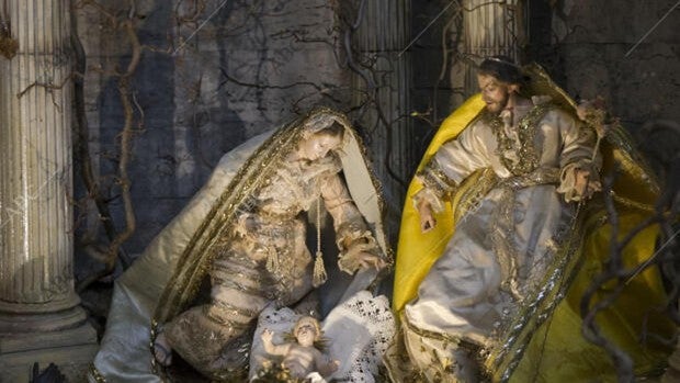 El magnífico Belén del Príncipe del Palacio Real, de cerca