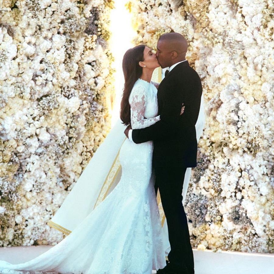 Kim Kardashian y Kanye West: seis años de feliz y excéntrico matrimonio, en  imágenes