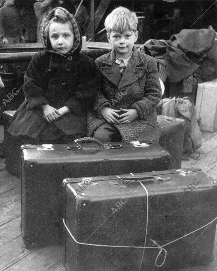 Guerra Civil: niños repatriados